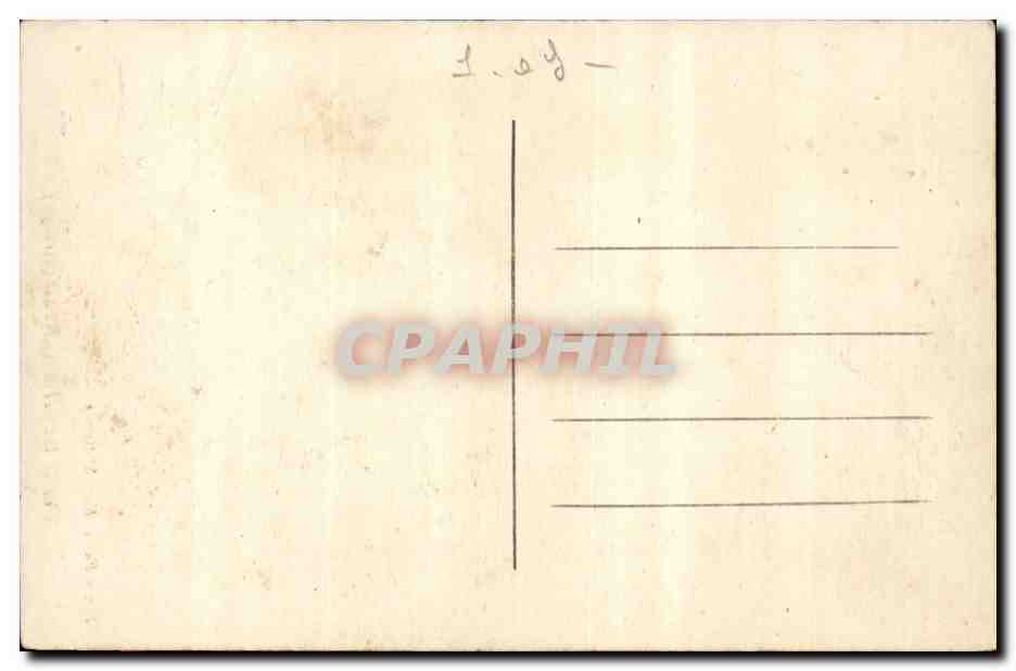 Ariege CPA Bethmalaise (folklore costume) — Verso