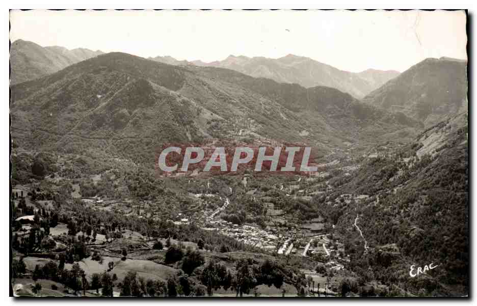 Ax les Thermes CPM Vue panoramique sur la ville et la haute vallee de l'ariege