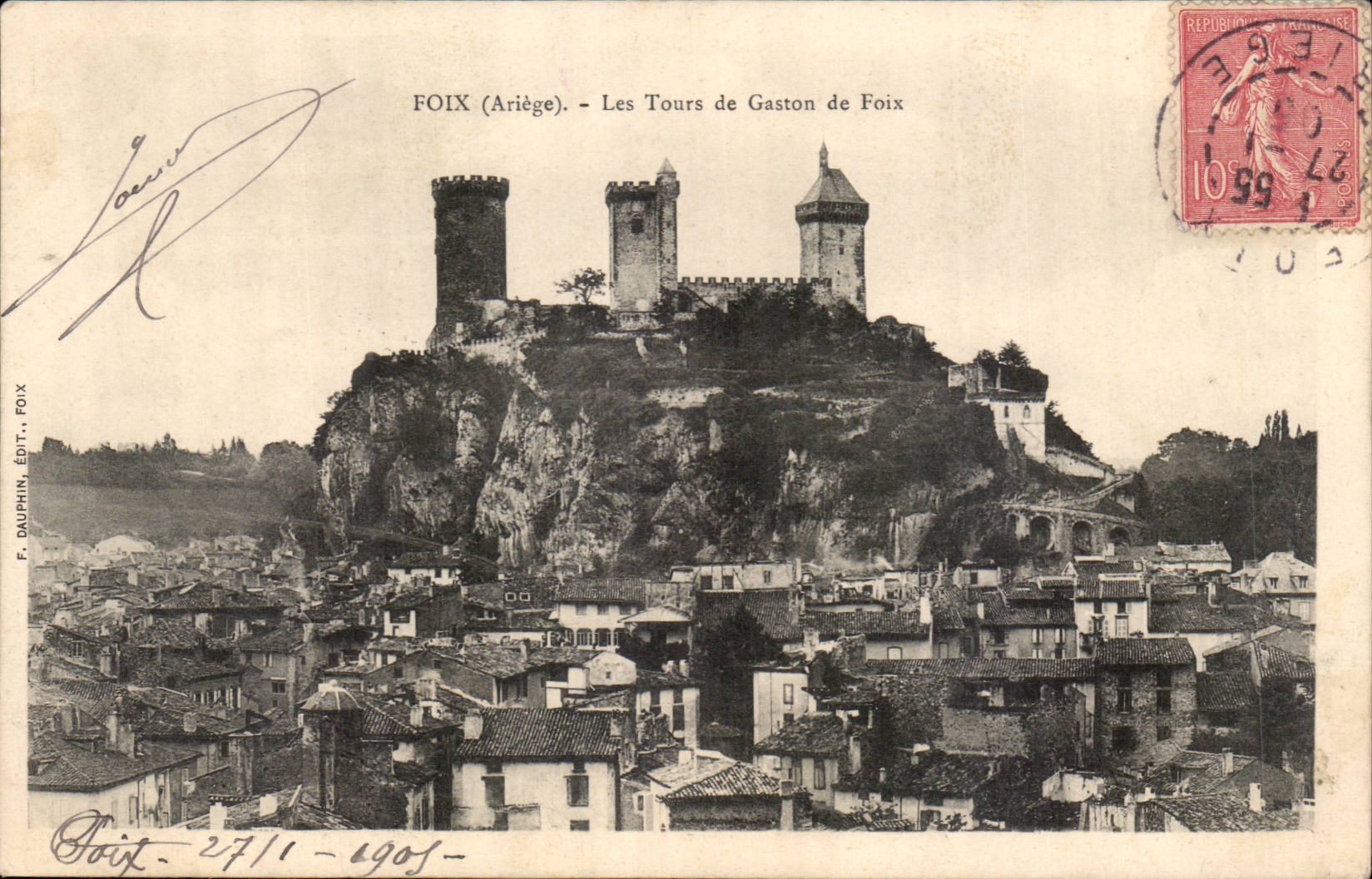 Foix CPA Les Tours de Gaston de Foix