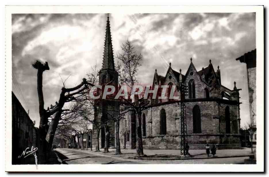 Mirepoix CPA La cathedrale Saint Maurice