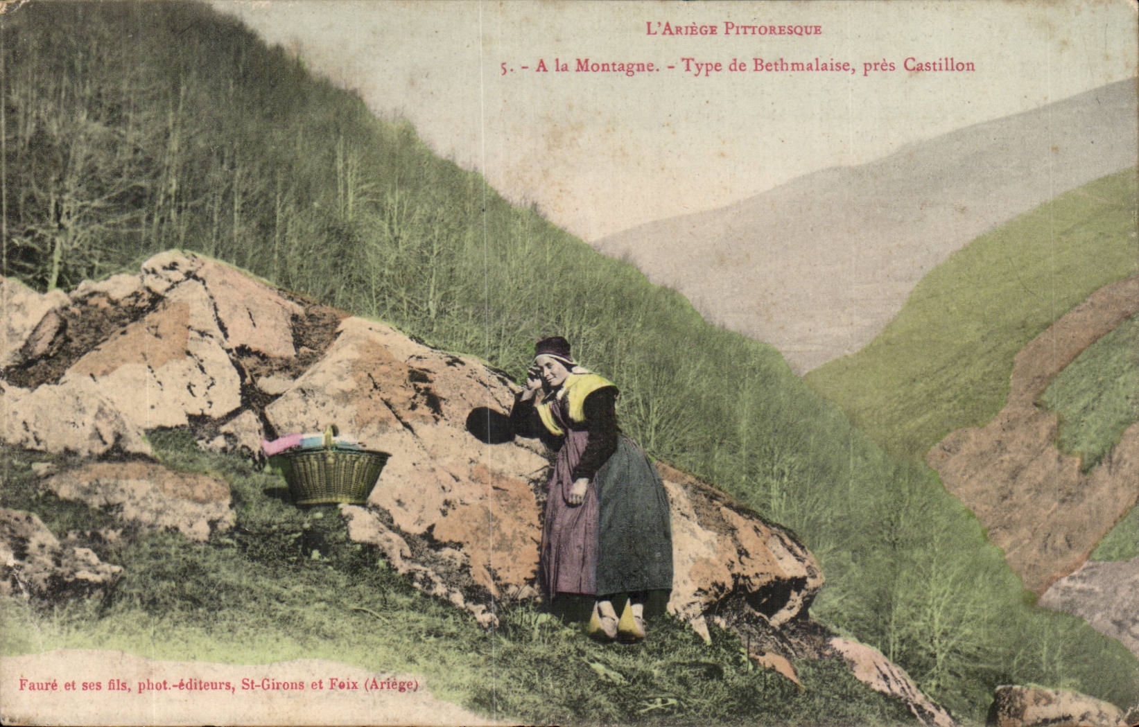 Auf der Höhe - Typ Bethmalaise, nahe Castillon — Fauré und Söhne, Fotoverleger, St-Girons und Foix (Ariège)