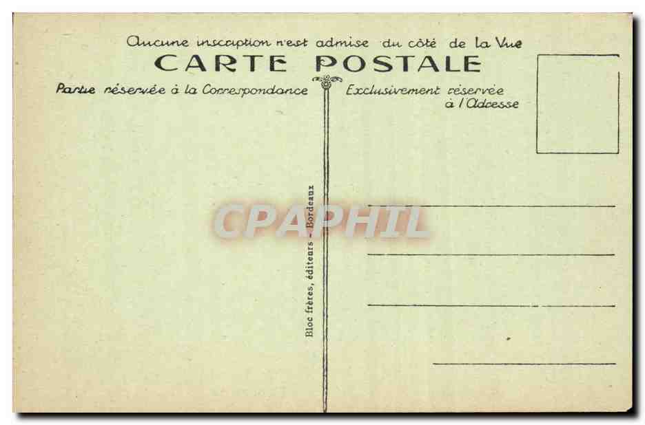 Le Casino et les Thermes des OEufs — Cauterets — B. R. — n°40 — Back