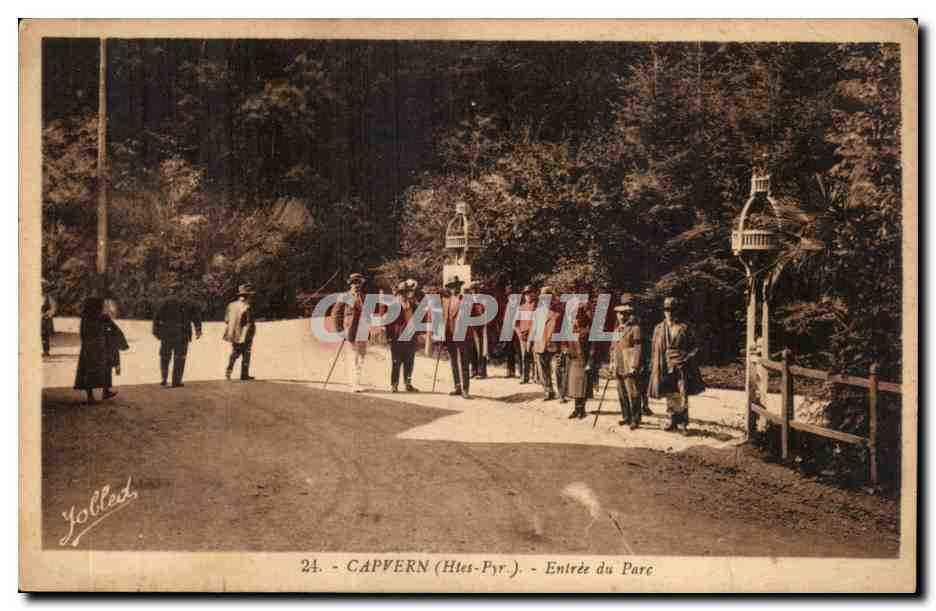 CApvern les Bains CPA Entree du parc