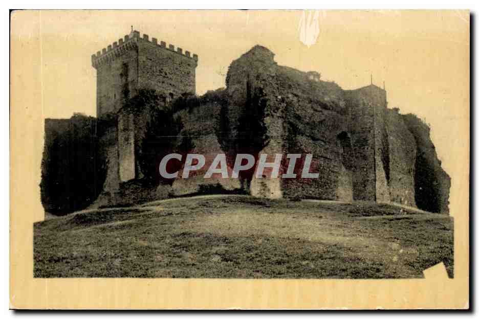 Château de Mauvezin — ruines et tour — éditeur inconnu, n° de série non visible