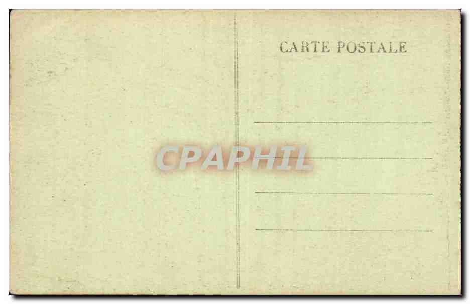 CPA Amelie les Bains L'eglise — Verso
