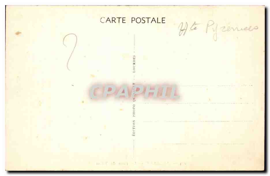 Argeles — Le Pont du Tillos — Édité par Édouard Photo Meunault, n°274 — Reverso