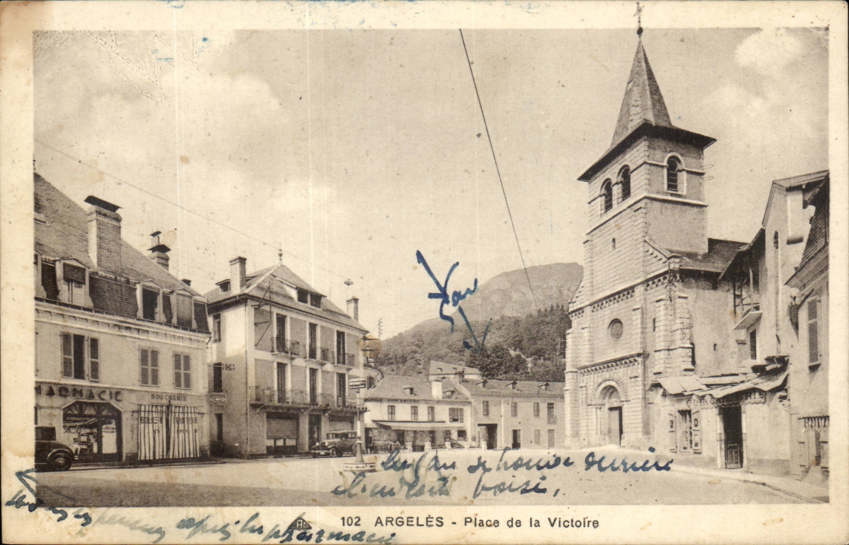 Argelès - Place de la Victoire — éditeur 'Photographie d'Argelès' n°102