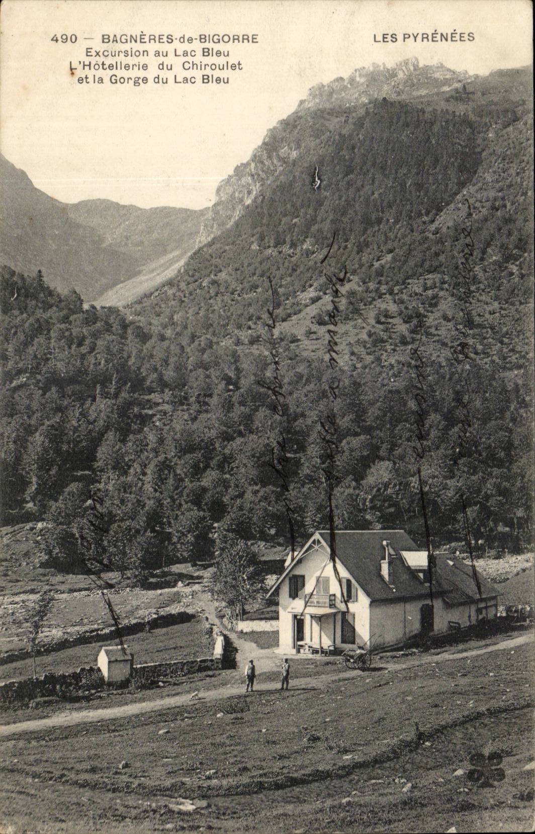 Bagnères-de-Bigorre — Escursione al Lago Blu e alla Gola del Chiroulet — Editore Les Pyrénées, n°490
