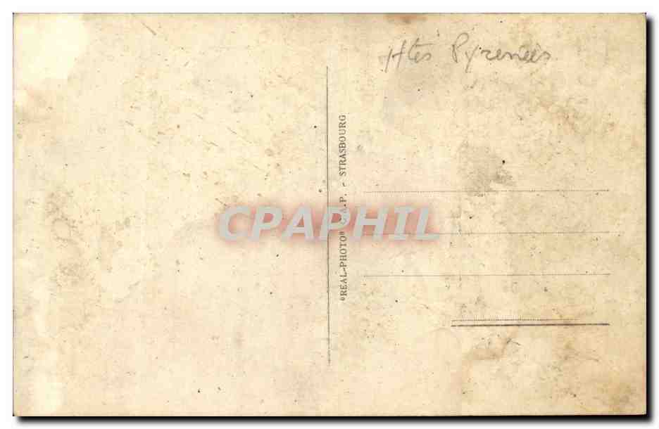 Gavernie - Le Cirque - CPA  — Verso