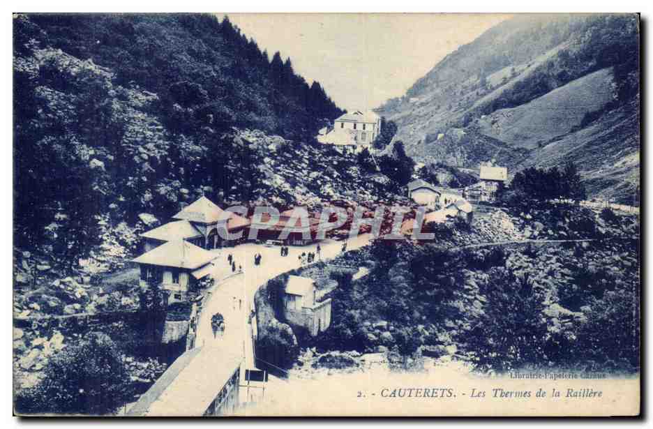 Cauterets - Les Thermes de la Raillière — Librairie-l'apothécaire Chazeau, n°2