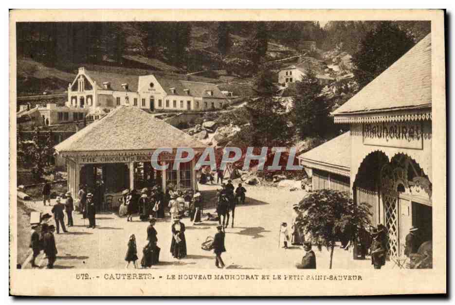 Cauterets - Le Nouveau Maubourat et Le Petit Saint-Sauveur — Héliogravure Labouche Frères, Toulouse