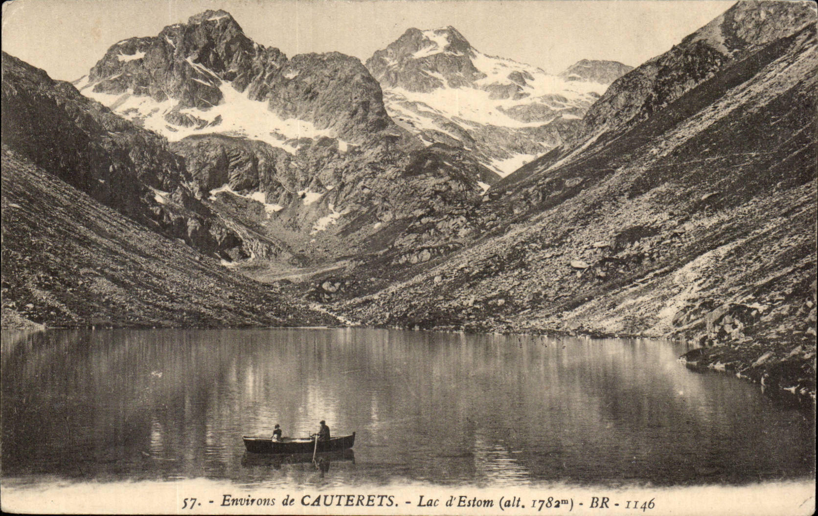 Cauterets - Le Lac d'Estom alt 1782 - CPA 