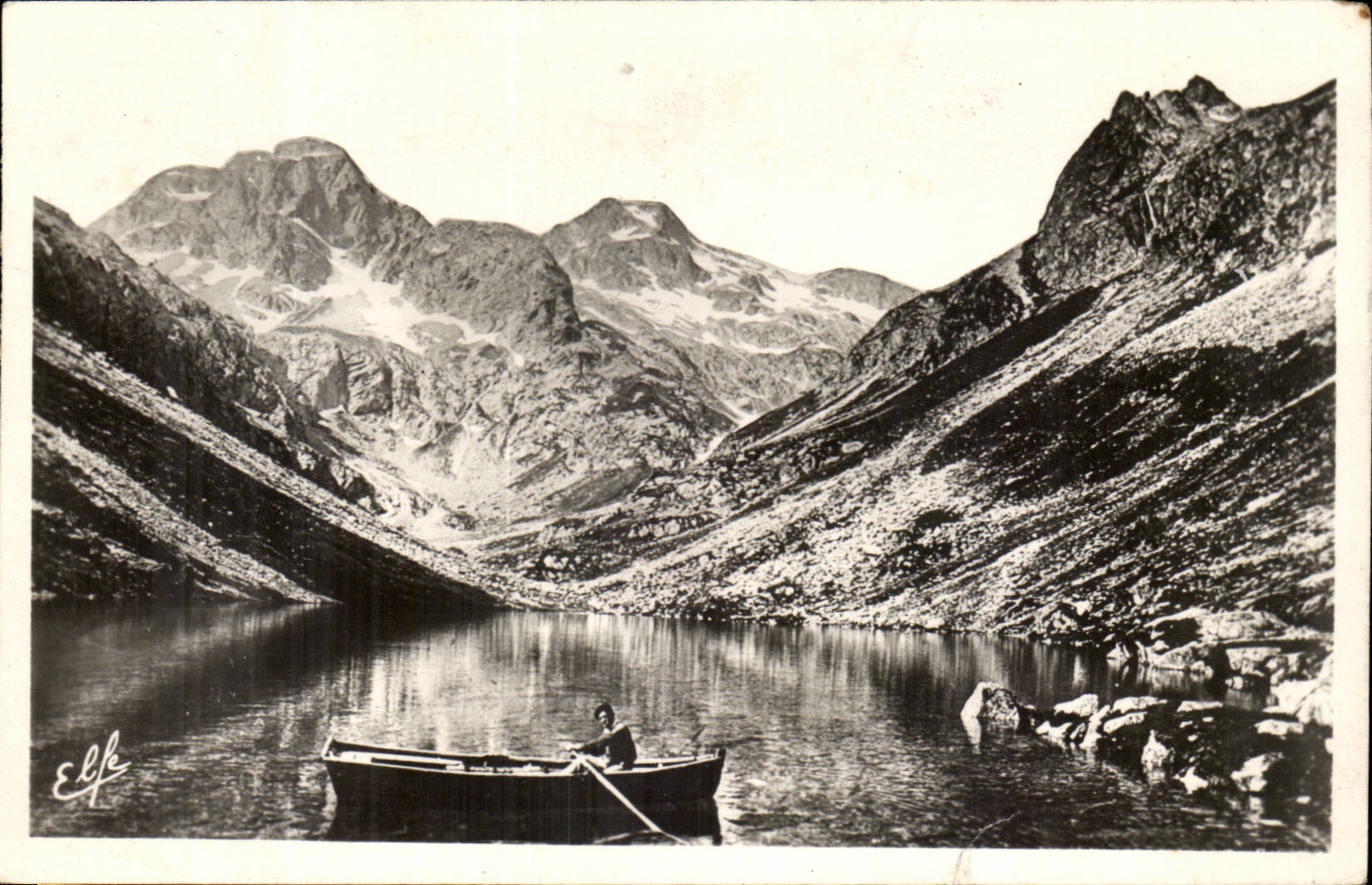 Lac d'Essoueret — Cauterets, Vallée de Lutour — Édition « Pyrénées Océan »