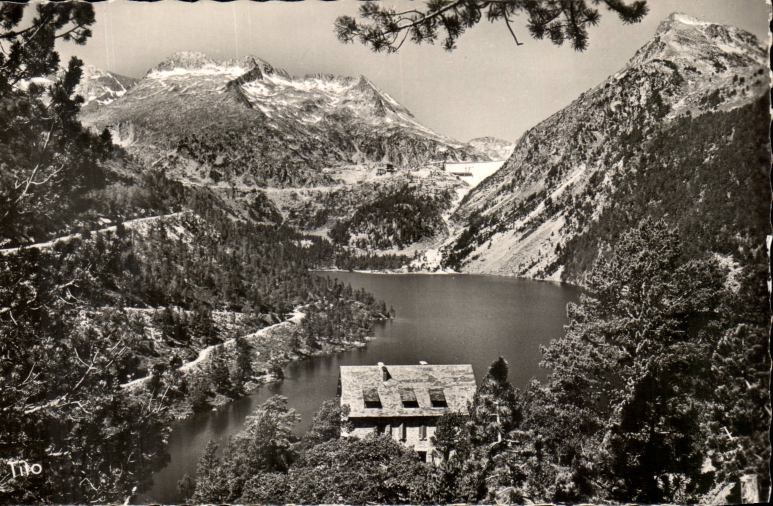 Lac d'Orédon — Le Massif d'Estaragne — Tito