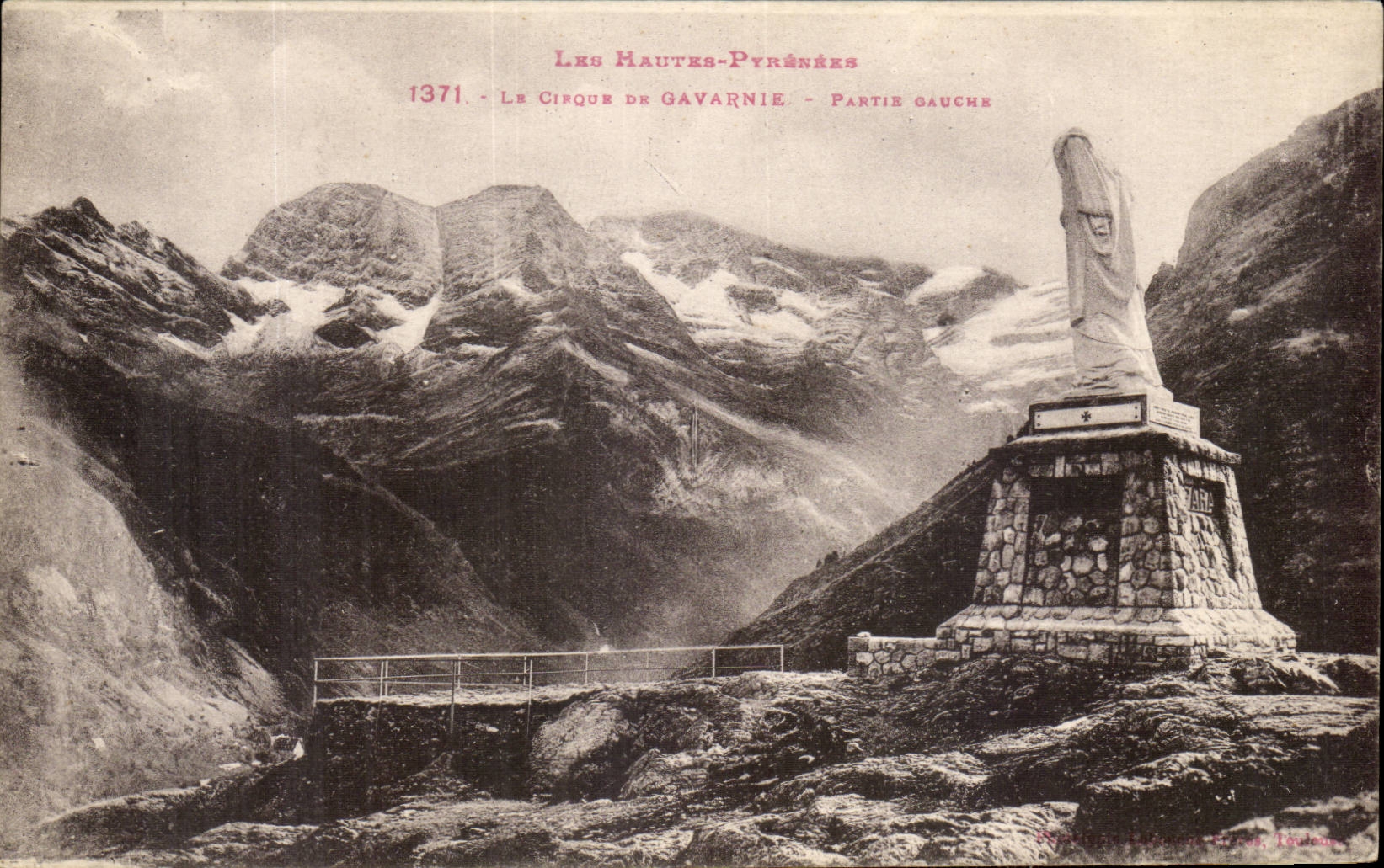 Gavarnie - Le Cirque - Partie Gauche CPA 
