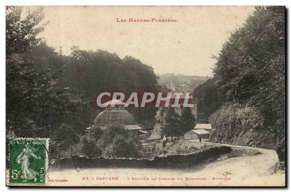 Capvern — Ankunft am Bounhidé-Weg - Getränkestelle — Verlag Toulouse, n°93