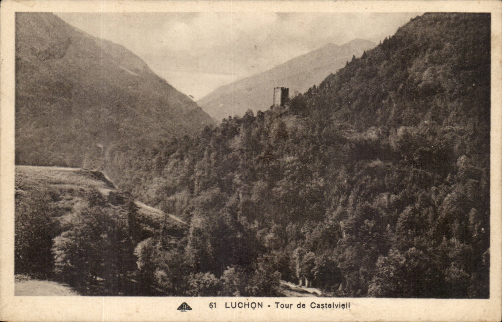 Luchon CPA Tour de Castel Vieil 