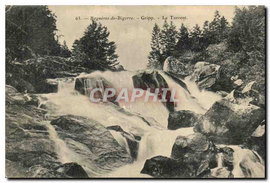 CPA Bagnerres de Bigorre Gripp le torrent
