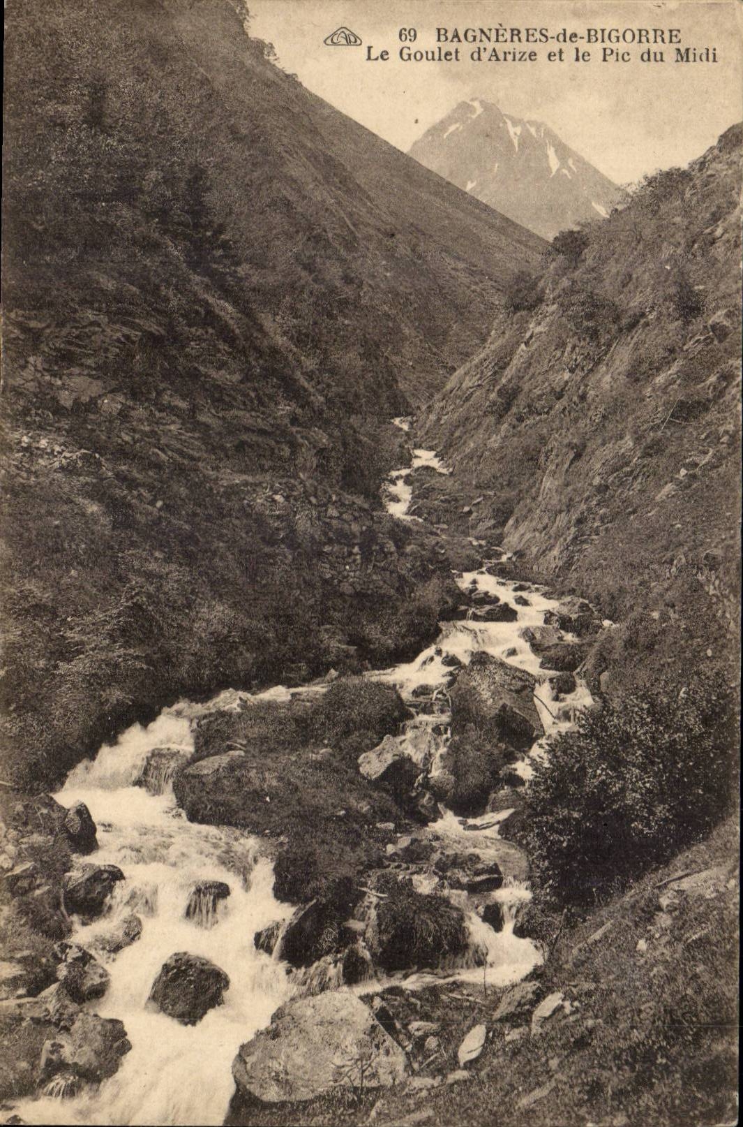 Le Goulet d'Arize et le Pic du Midi — Bagnères-de-Bigorre — n°69