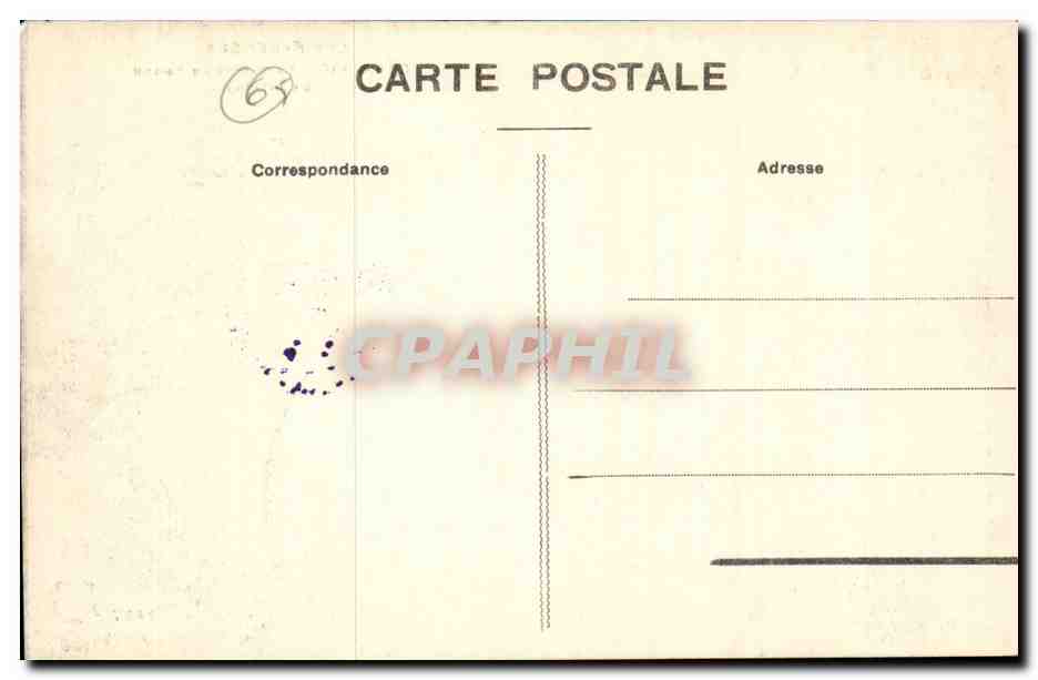 CPA Gavarnie La Breche de Roland (cote France) — Verso