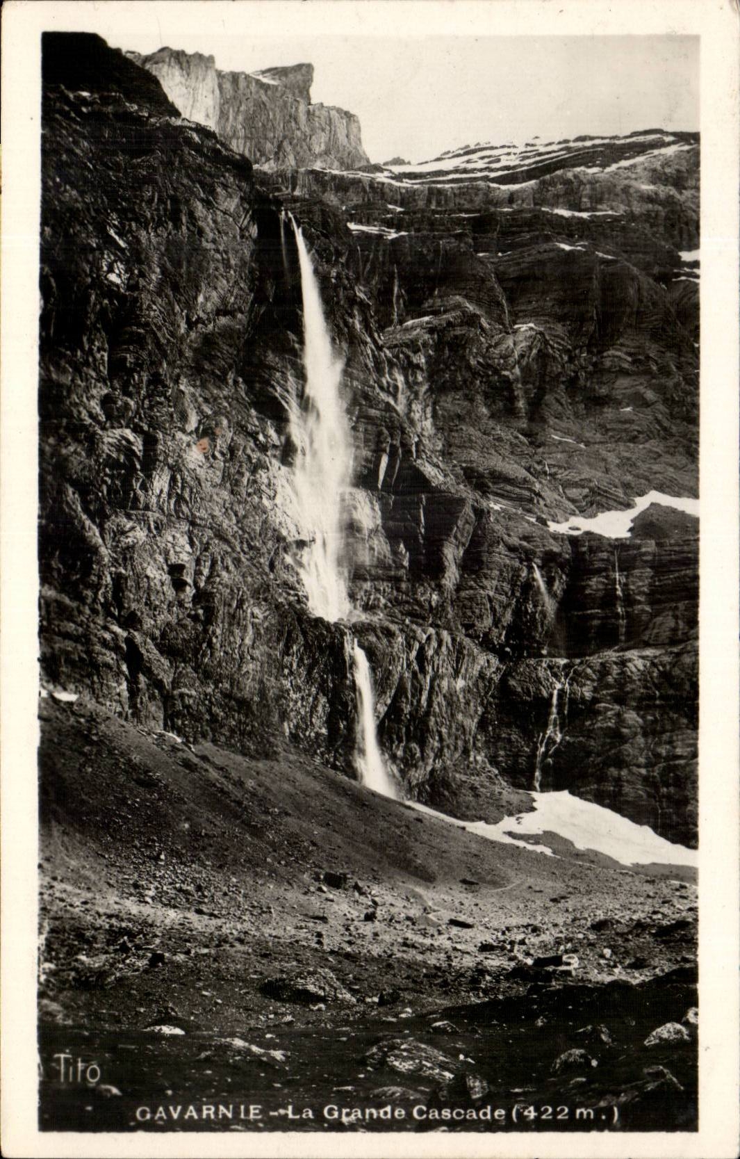 Gavarnie — La Grande Cascade (422 m.) — Tito