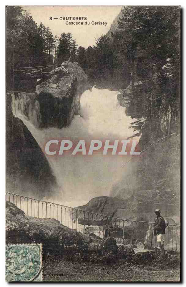 Cauterets — Cascade du Cerisey — éditeur non identifié, n° 8