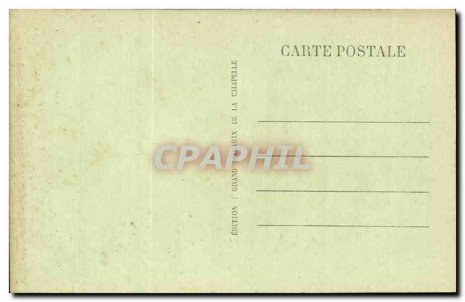 CPA Lourdes Gare du funiculaire du Pic du Jer — Verso