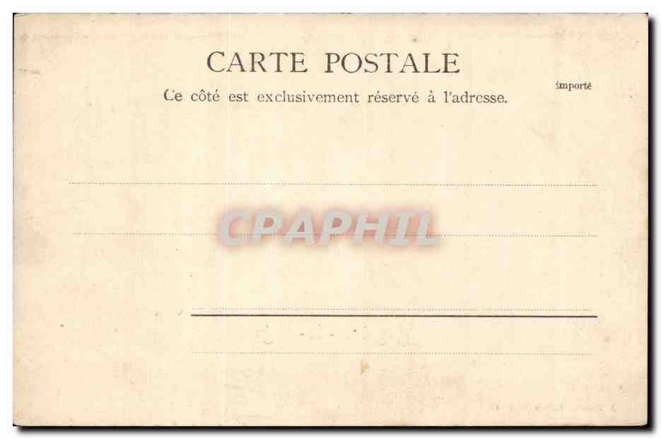Bagnères-de-Bigorre — vue panoramique — A. Villatte, Tarbes, n°10514 — Verso