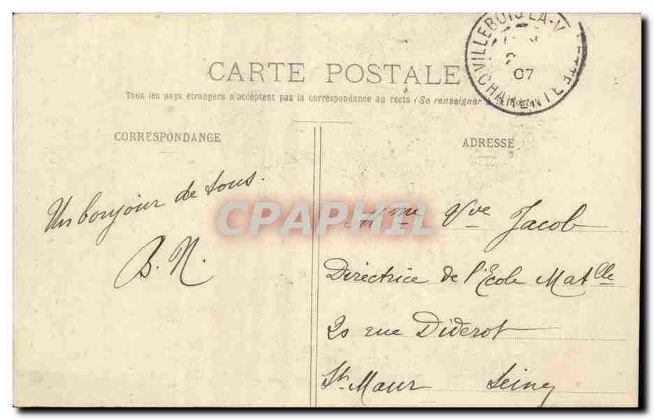 CPA Tielle femme disait elle pas que tieu le lapin etait ine lapine Paysan Folklore TOP — Rückseite