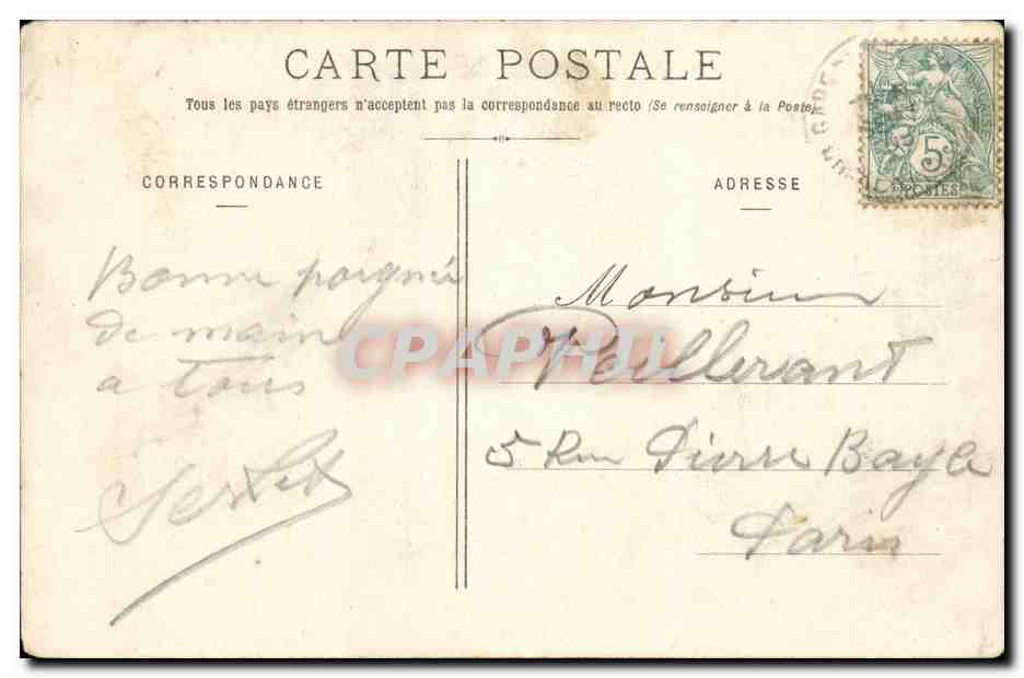CPA Avou convin tout autrement yat rein d'fait Paysans Folklore TOP — Rückseite