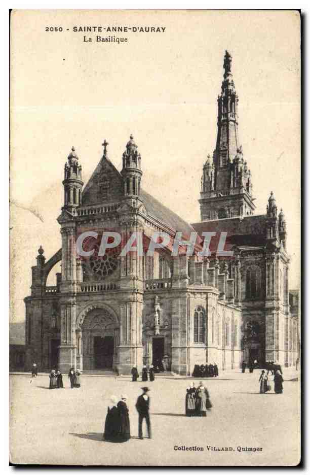 Saint Anne d'Auvray CPA La basilique