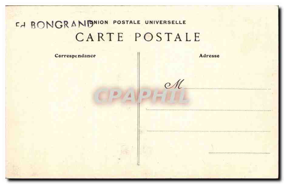 Saint Anne d'Auvray CPA  — Verso