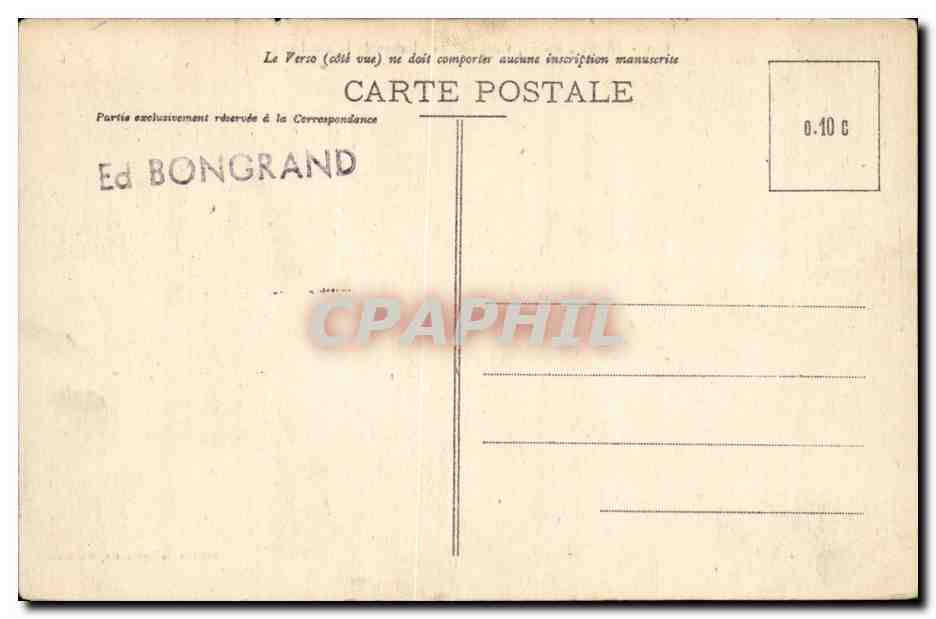 Saint Anne d'Auvray CPA Vue prise du clocher de la basilique — Verso