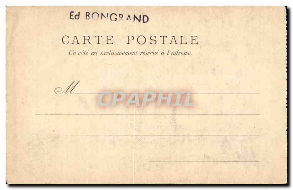 Saint Anne d'Auvray CPA  — Verso