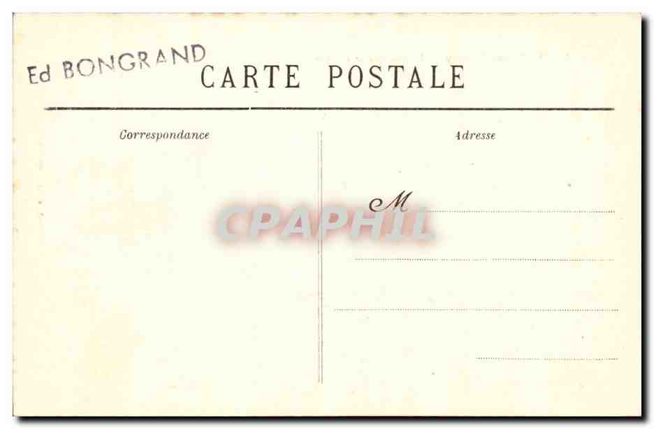Sainte-Anne-d'Auray — La Basilique et la Place — Collection Villard, Quimper — Rückseite