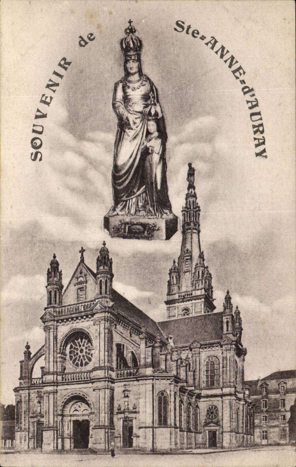 Saint Anne d'Auvray CPA Souvenir