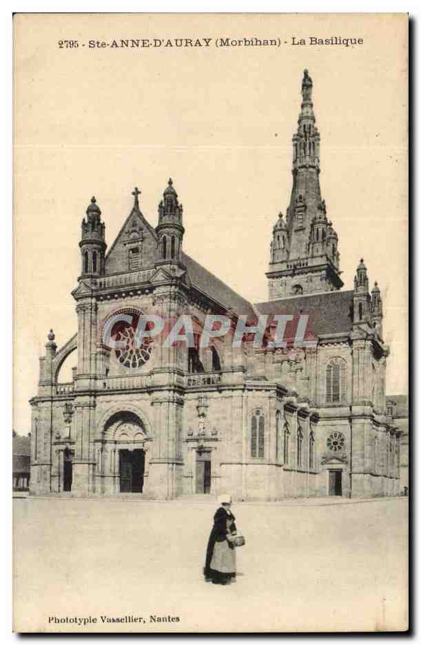 Sainte Anne d'Auray CPA Basilique