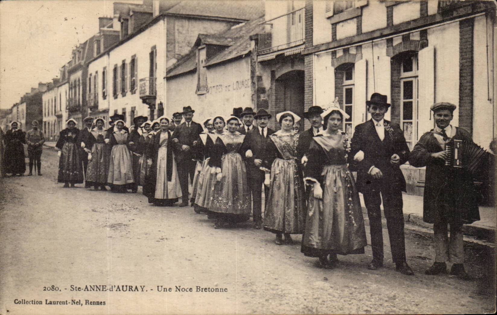 Ste-Anne-d'Auray — Une Noce Bretonne — Collection Laurent-Nel, Rennes
