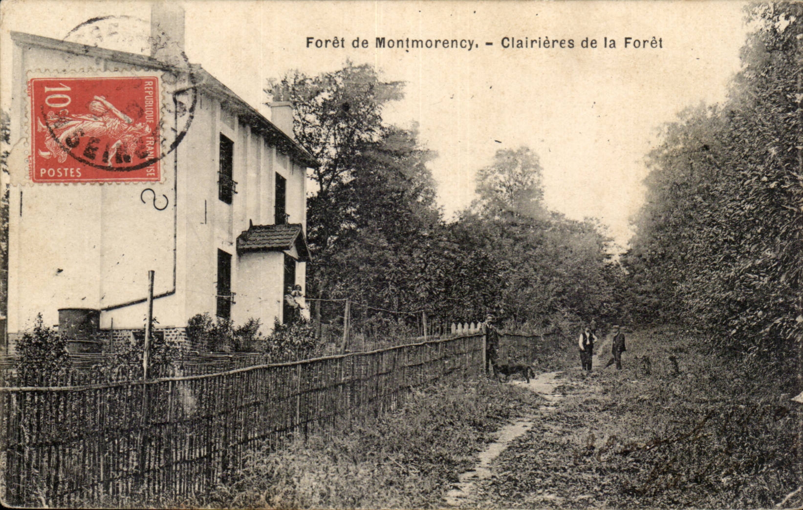 Foret de Montmorency CPA Clairieres de la foret