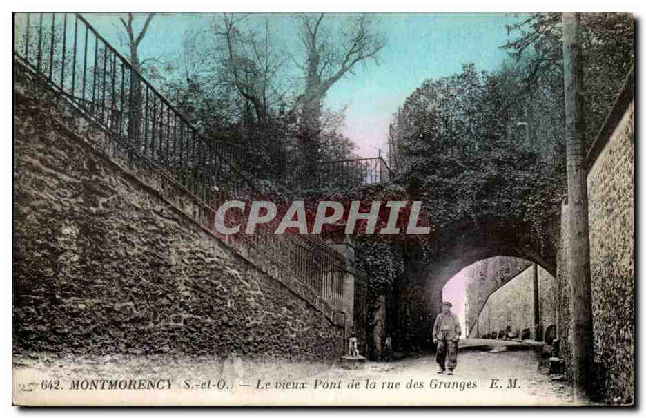 Montmorency S.-et-O. — Der alte Brücke der rue des Granges — E.M. n°642