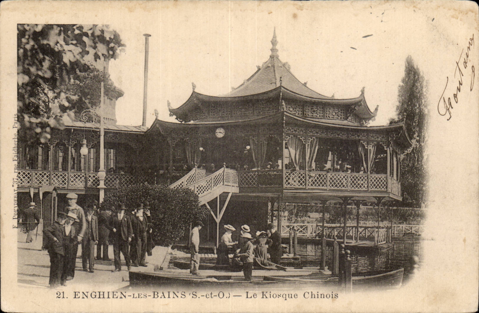 Enghien-les-Bains (S.-et-O.) — Le Kiosque Chinois