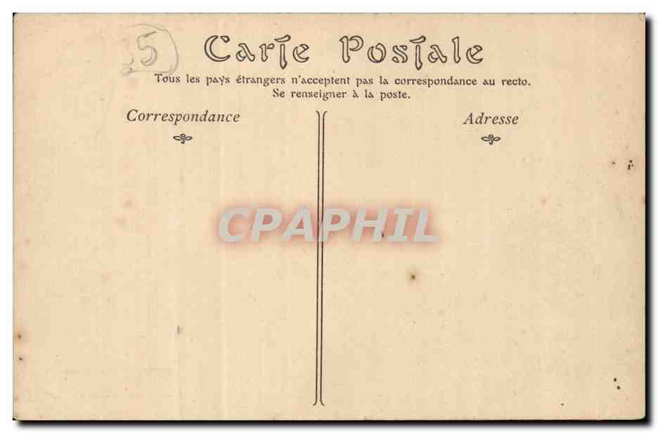 Mery sur Oise CPA La rue de l'isle Adam — Back