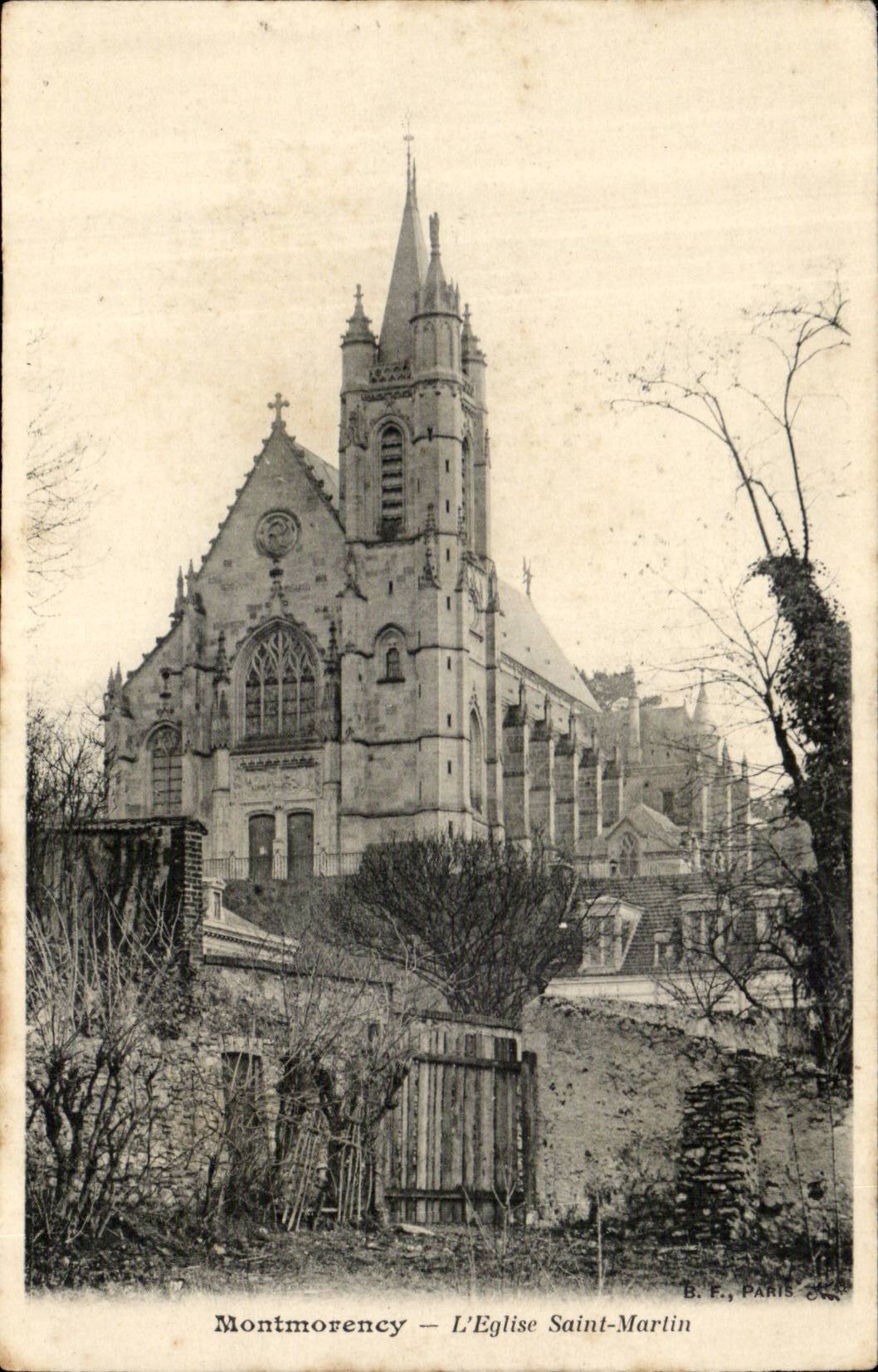 Montmorency CPA L'eglise Saint martin