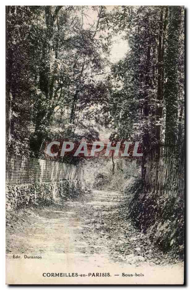 Cormeilles en parisis CPA Sous bois