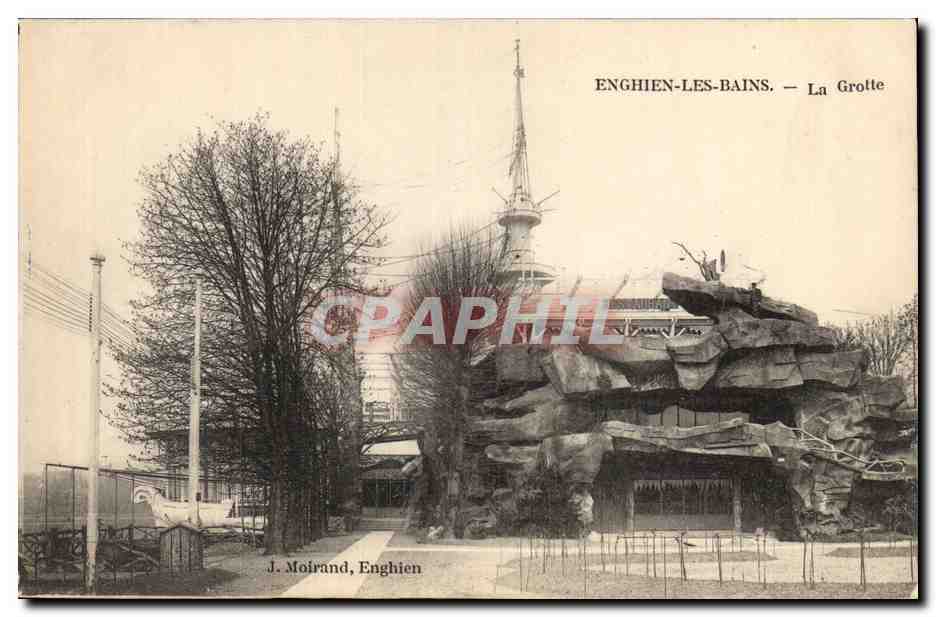 Enghien les Bains CPA La grotte