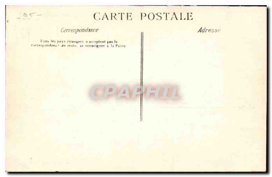 Enghien les Bains CPA Le grand lac et le casino — Back