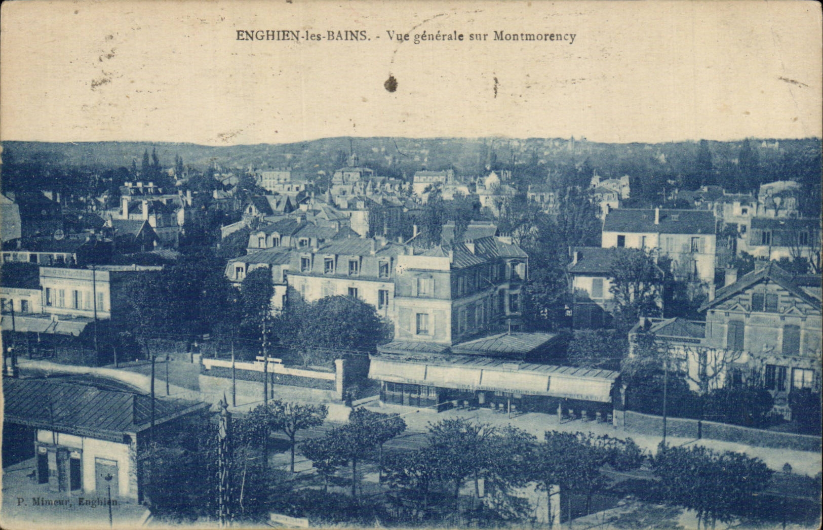 Enghien-les-Bains — Allgemeiner Blick auf Montmorency — P. Mineur, Enghien