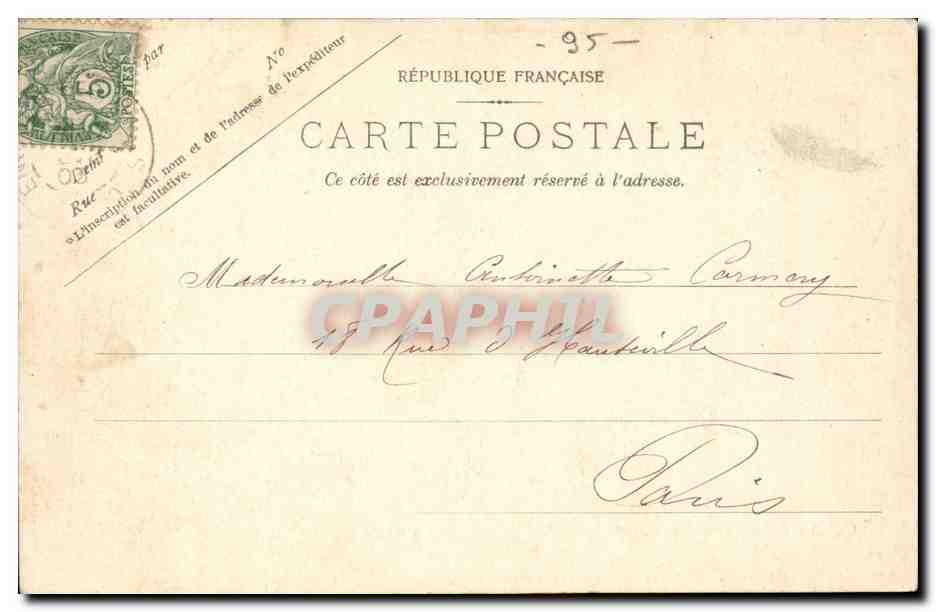 CPA Casino d'Enghien les Bains  — Back