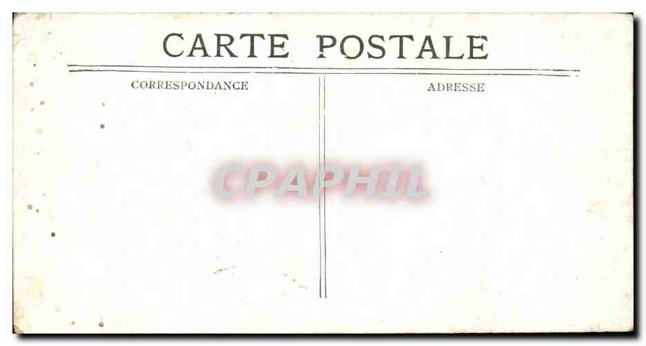 Versailles CPA Le petit Trianon  — Verso