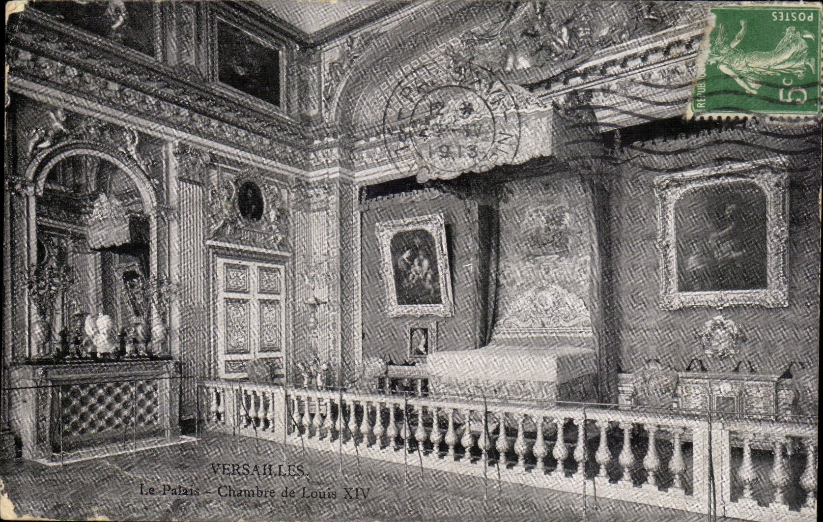 Versailles CPA Palais Chambre de Louis XIV